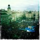 마드리드 광장을 장기 점거한 채 ‘참된 민주주의(democracia real)’를 요구하고 있는 스페인 대중들